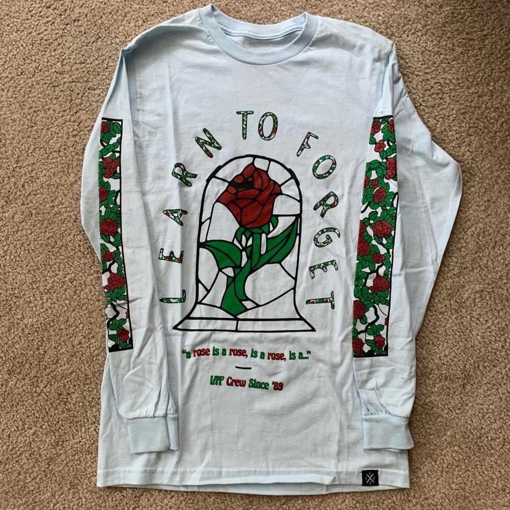 Learn To Forget “Stained Roses” Long Sleeve Tee - Picture 4 of 4